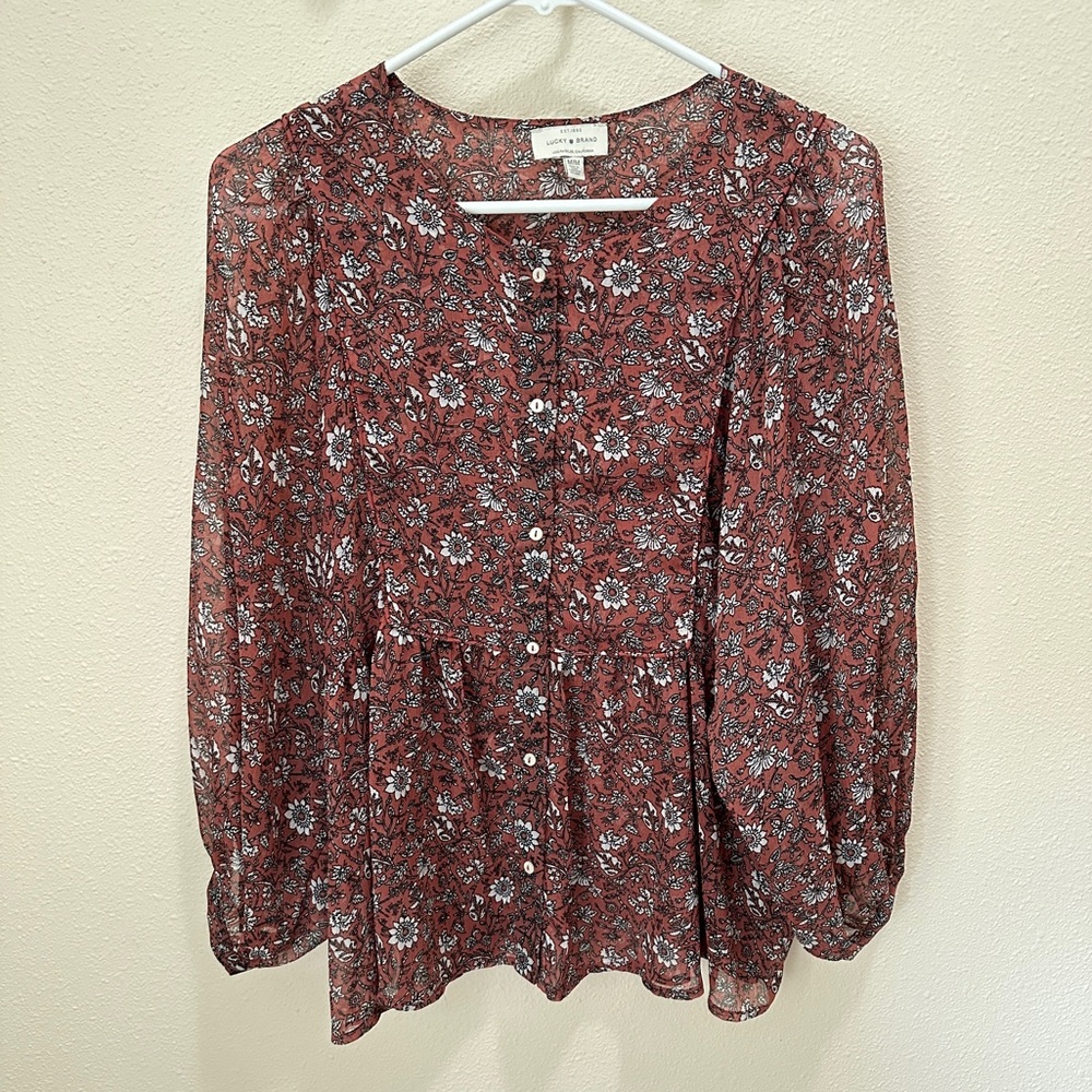 Lucky Brand womens top size medium